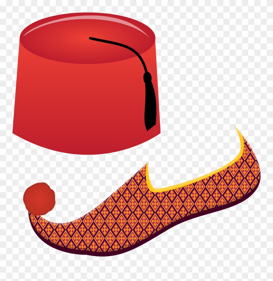 Clipart Turkey Shoe - Turkish Clipart - Png Download