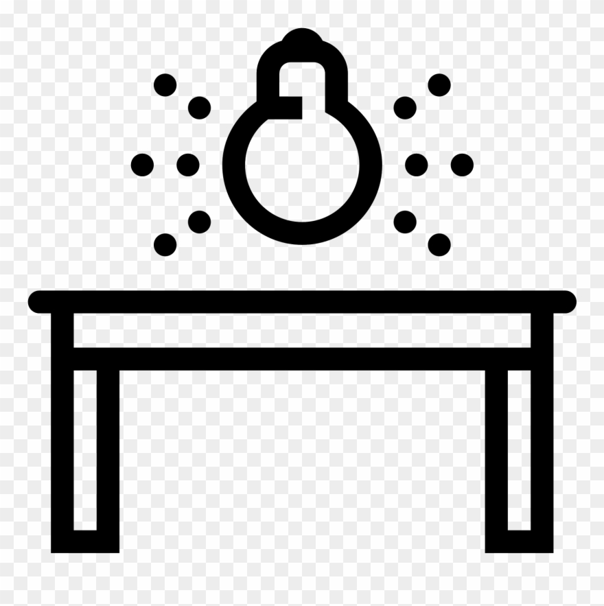 Clean Clipart Dining Table - Mesa Icon Png Transparent Png