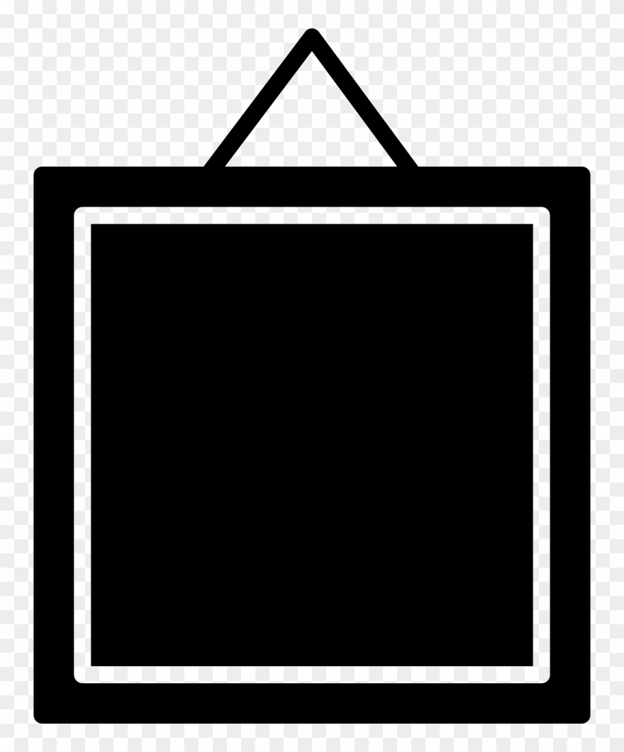 Free Download Square White Outline Clipart Computer - White Square Transparent Outline - Png Download