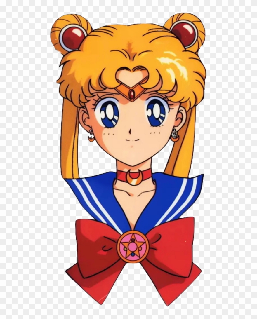 Sailor Moon Kawaii Cute Anime 1992 Usagi Tsukino Clipart