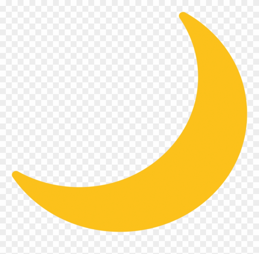 Icons Logos Emojis - Transparent Background Moon Clipart - Png Download