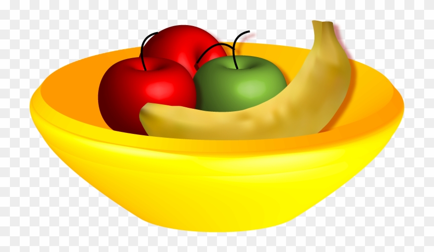 3d Vector Fruit Basket By Sumeetrajaggarwal On Clipart - Fruit - Png Download