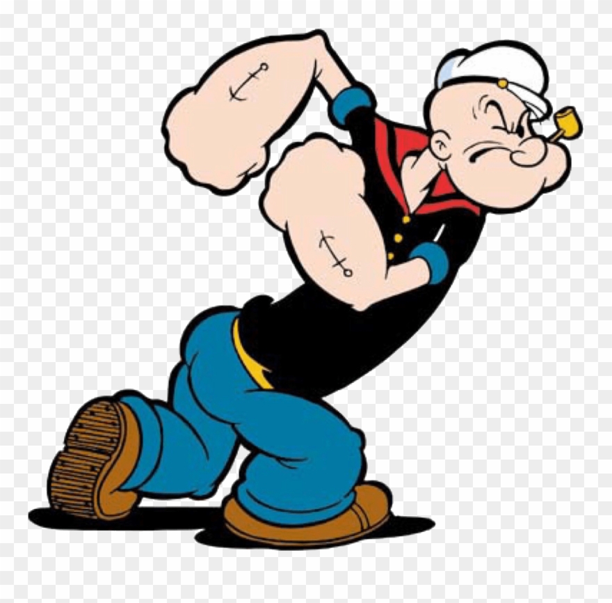 Popeye Transparent Png - Corn Cob Pipe Popeye Clipart
