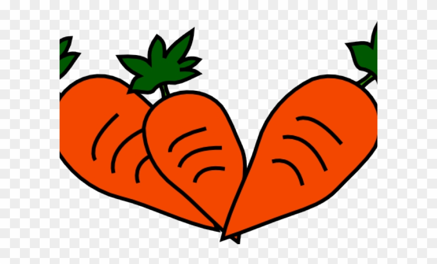 Orange Fruit Clipart Carrots - Free Clip Art Carrot - Png Download