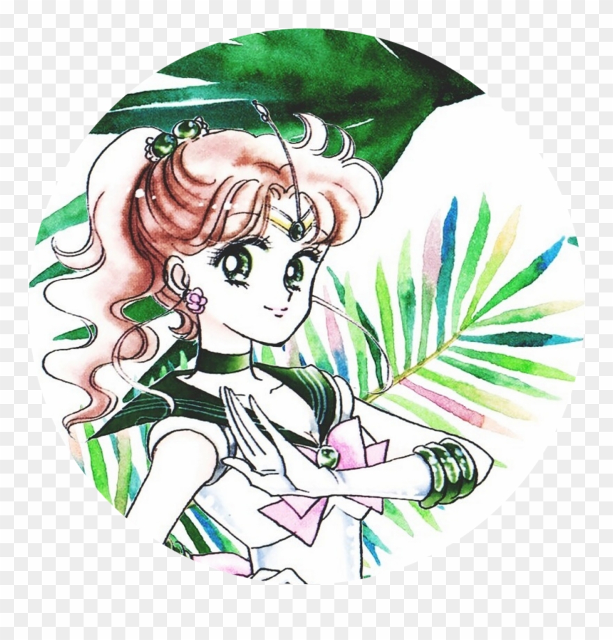 紫色 Vaporwave Aesthetic Girl Animegirl Anime Sailormoon - Sailor Jupiter Clipart