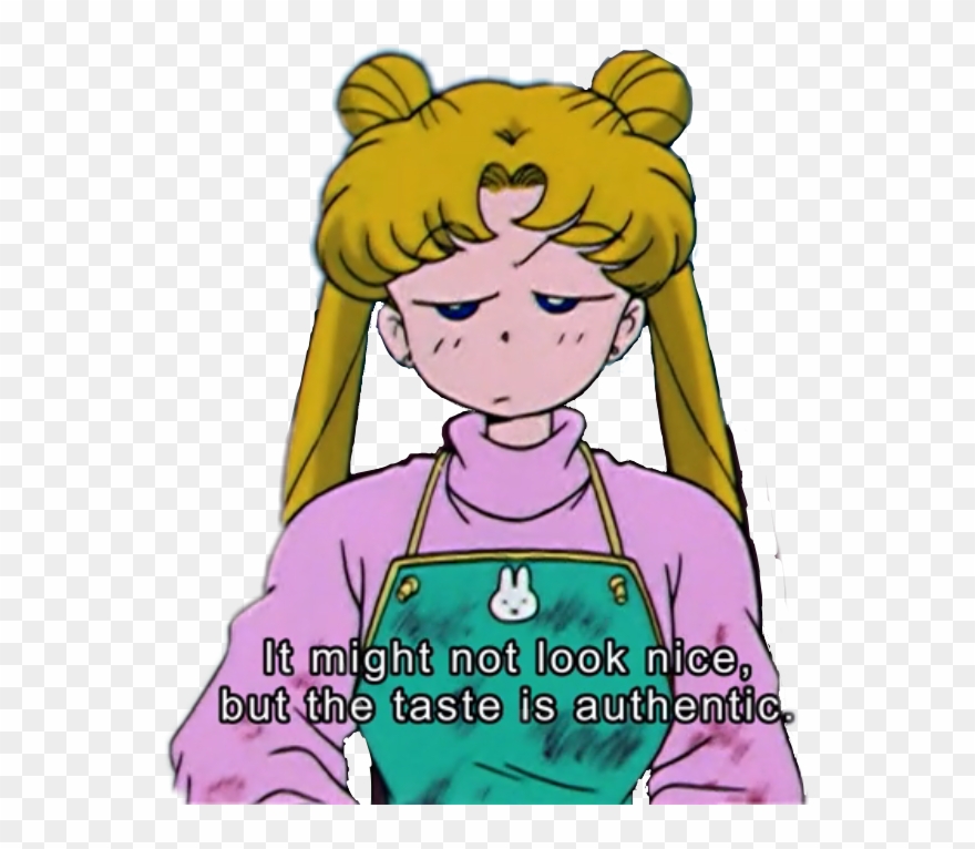 Serenity Sailormoon 90s Aesthetic 90sanime 90's 90svibe - 1990s Clipart