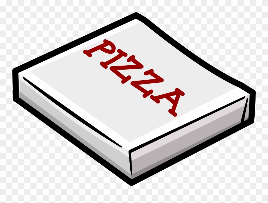 Collection Of Free Transparent Pizza Cartoon Download - Caja De Pizza Dibujo Clipart