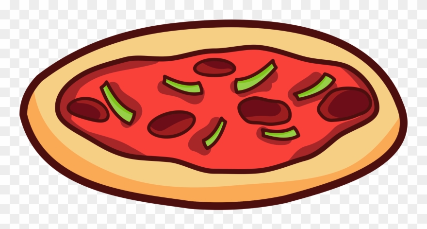 Clipart Of Pizza, Pizza By And American Food - Food Kartun - Png Download