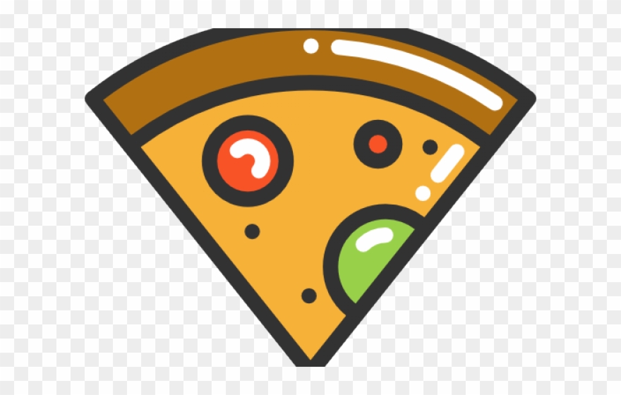 Pizza Clipart Quarter - Pizza Quarter Clipart - Png Download