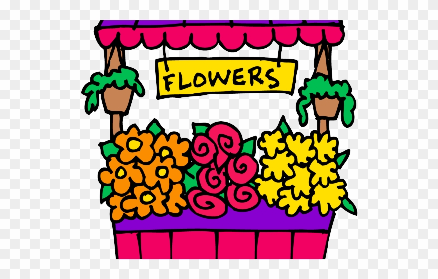 Store Clipart Pizza Shop - Flower Shop Png Transparent Png