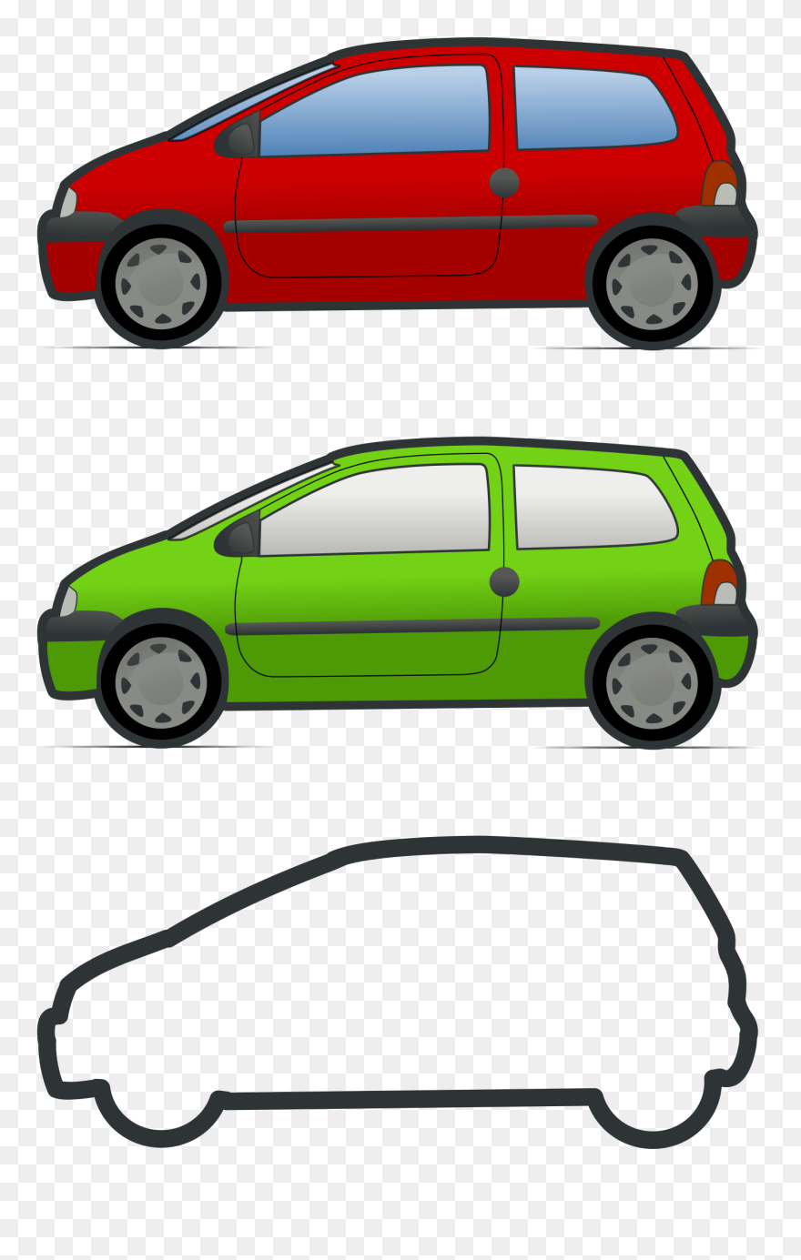 Medium Image - Renault Twingo Clipart