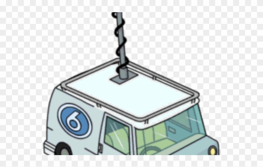 Vans Clipart News Van - News - Png Download