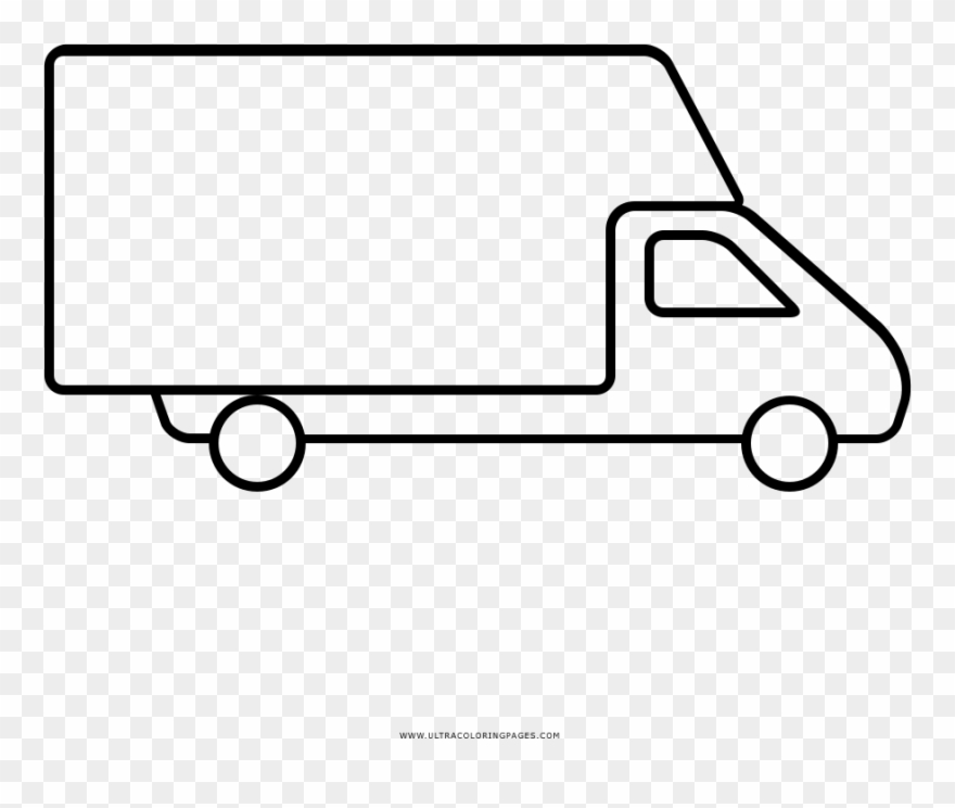 Van - Line Art Clipart