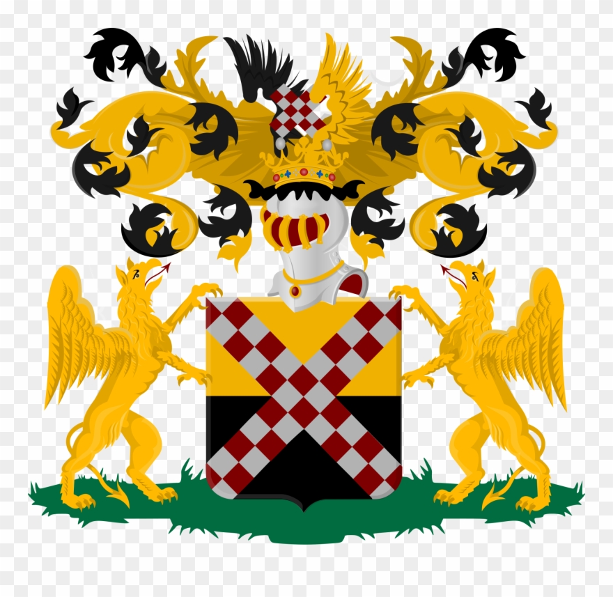 Open - Familiewapen Van Der Dussen Clipart