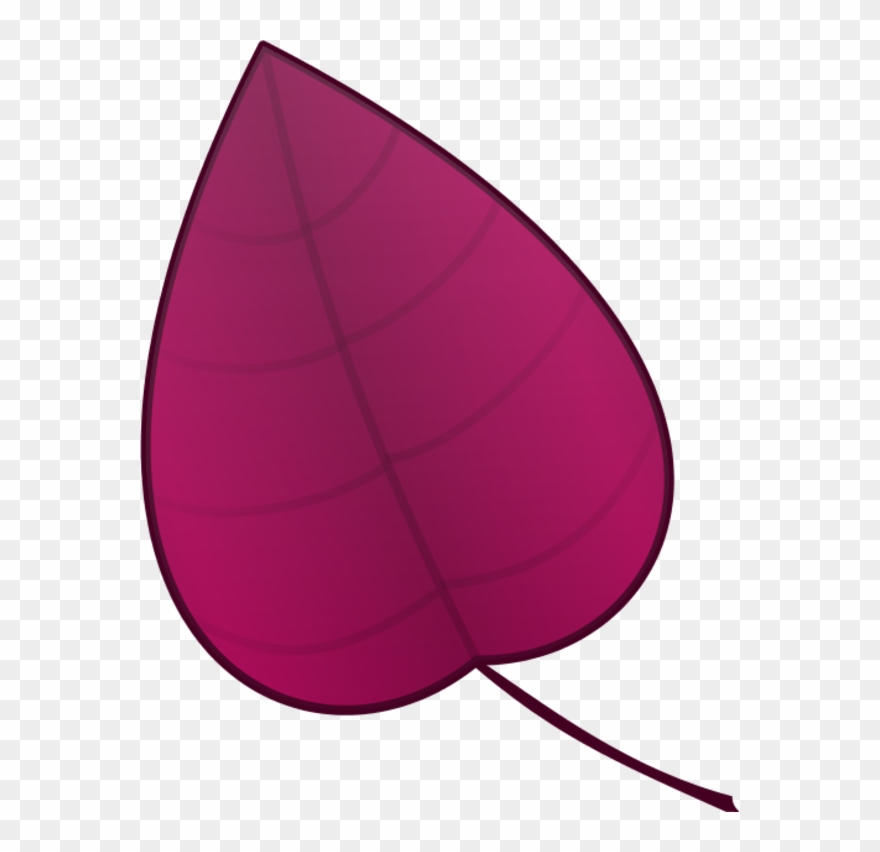 Pink Leaves Clipart - Png Download