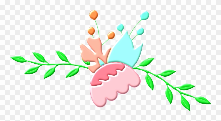 All Photo Png Clipart - Flower Clipart Png Vintage Transparent Png