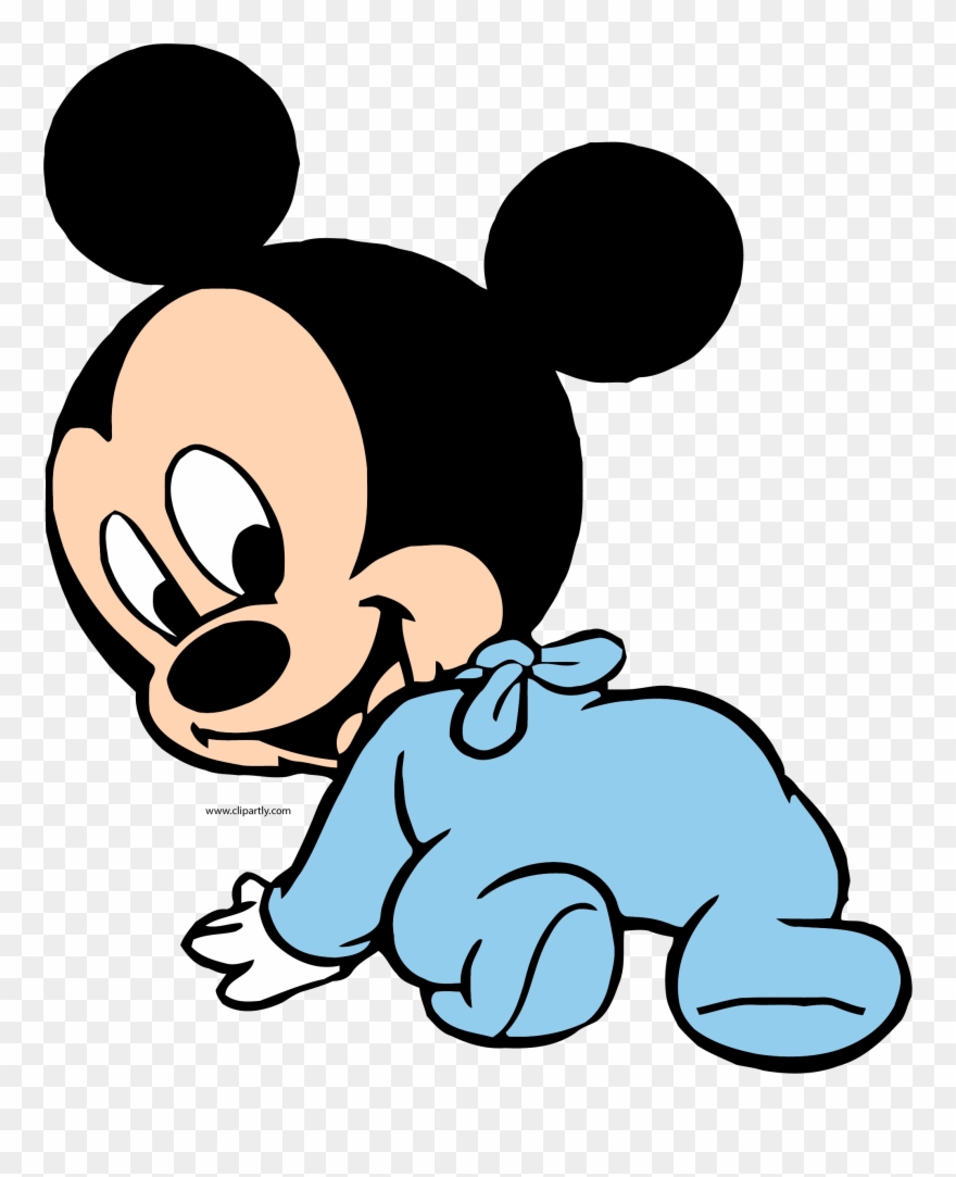 Baby Mickey Mouse Clipart Png - Baby Mickey Mouse Clipart Transparent Png