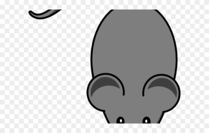Rat Mouse Clipart Black - Clip Art - Png Download