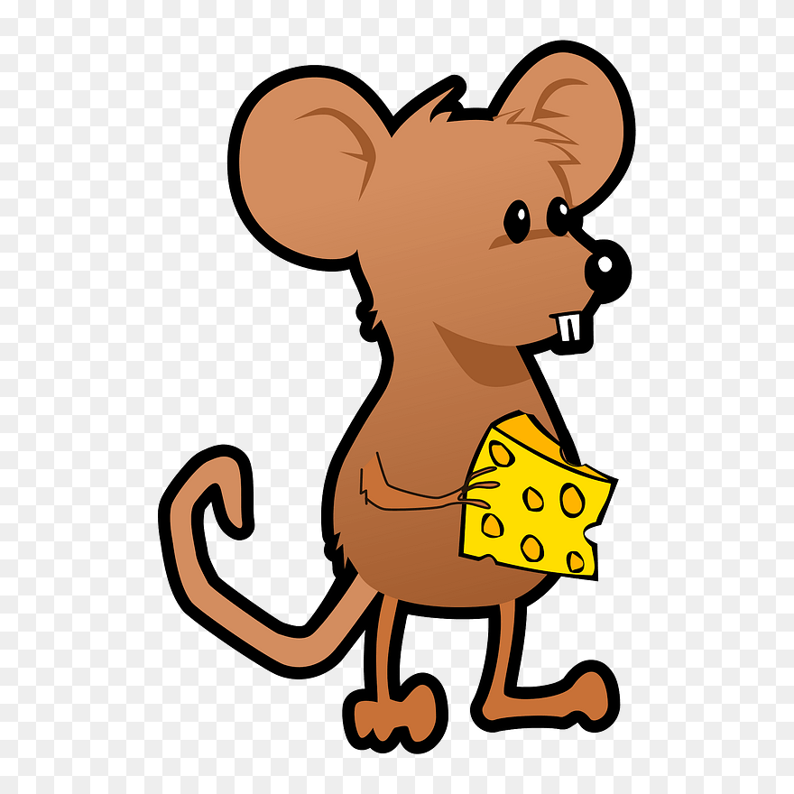 Mouse Cheese Sandwich Rat Rodent - Imagenes De Roedores Animadas Clipart