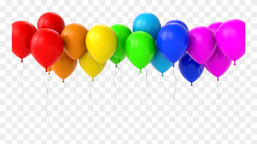 Balloon Border - Balloon Blast Clipart