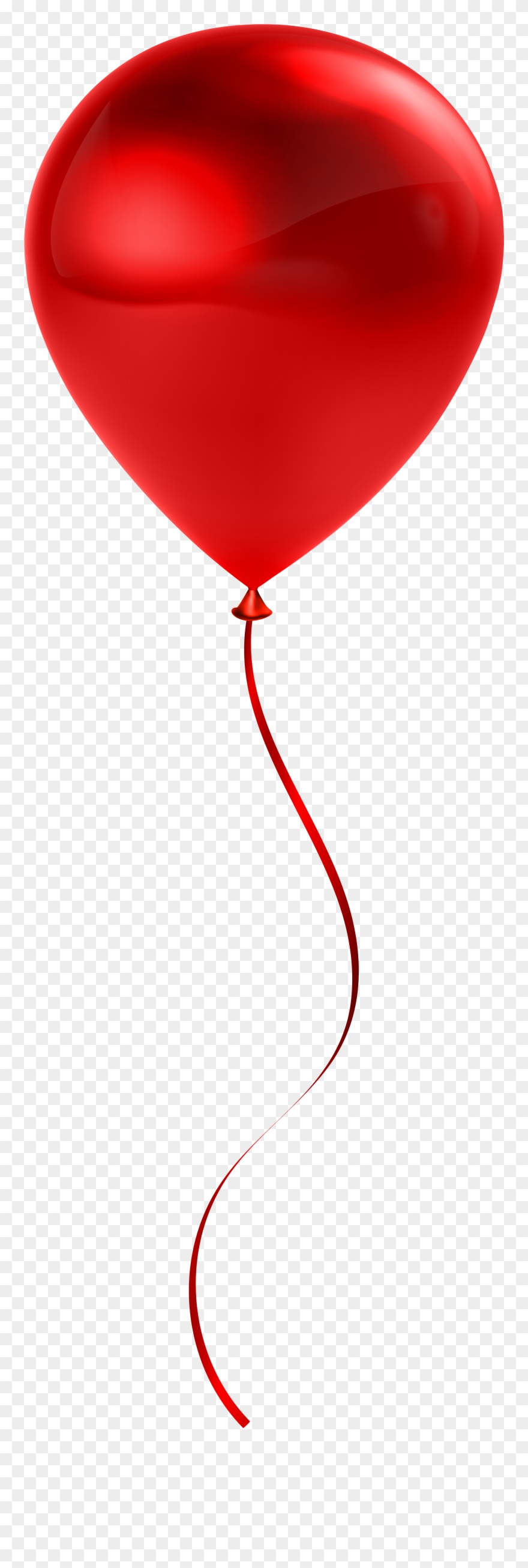 Red Balloon Transparent Background Clipart