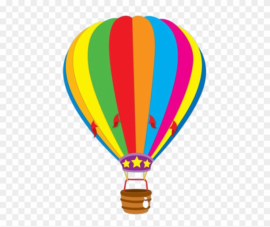 Bal O Es E Bexigas Clip Art - Carson Dellosa Hot Air Balloons - Png Download