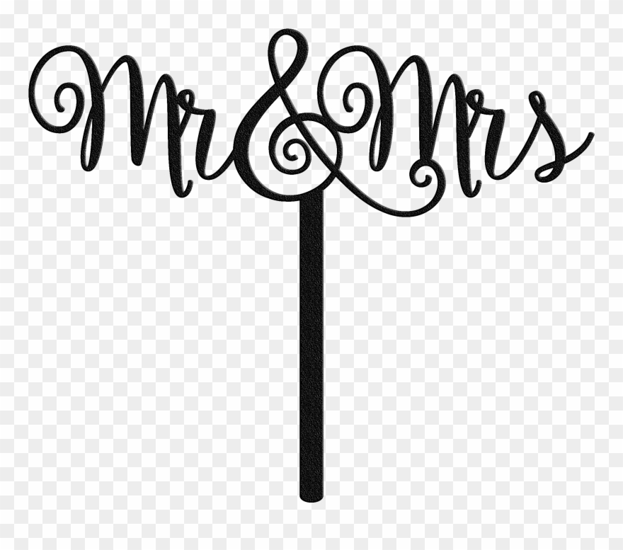 Mr And Mrs Png Transparent Background - Mr And Mrs 2018 Clipart
