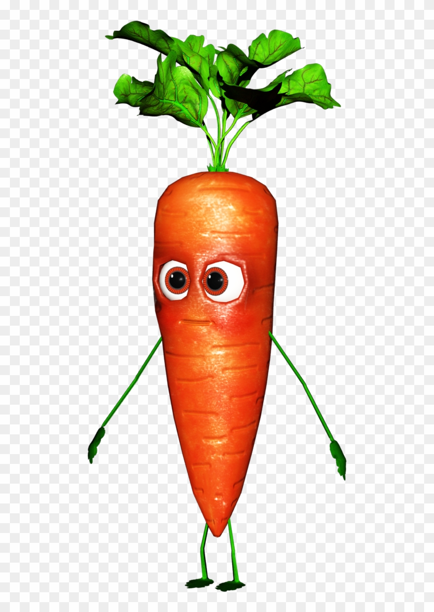 Carrot Cartoon Png Download - Baby Carrot Clipart