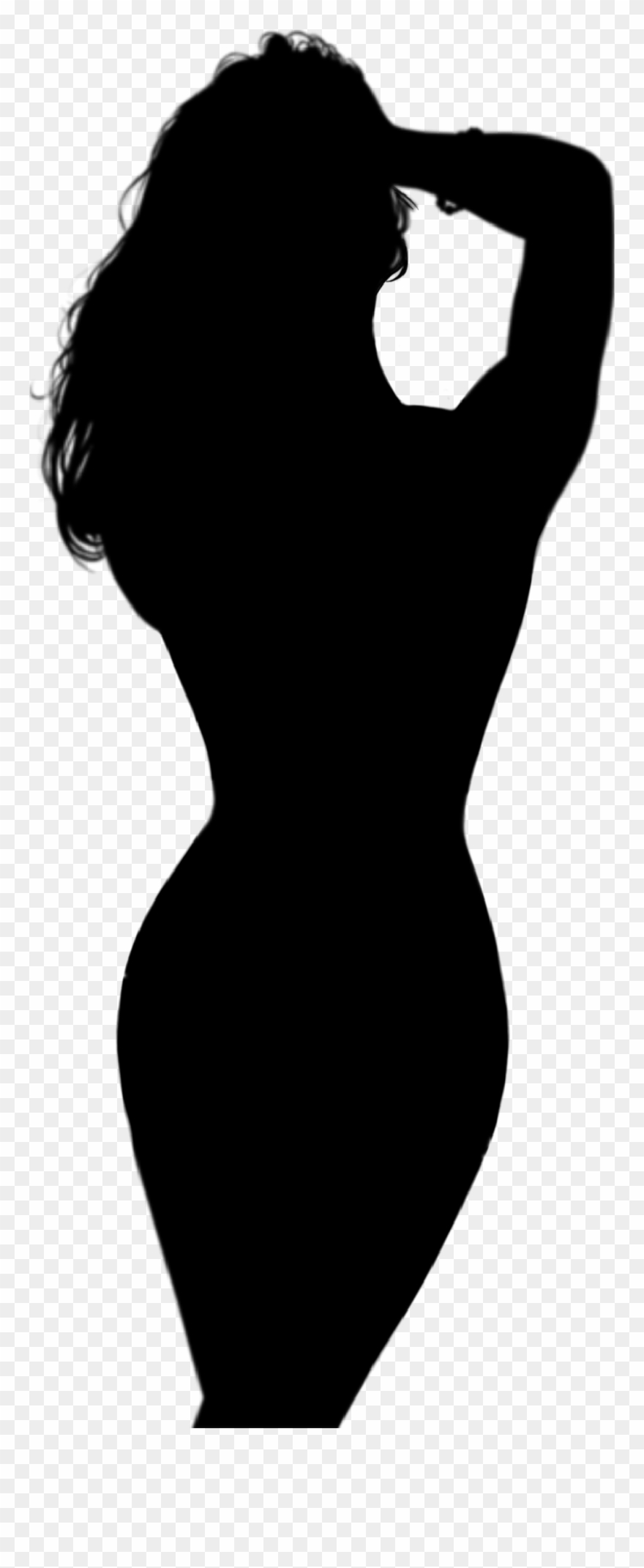 Hourglass Sticker - Silhouette Clipart