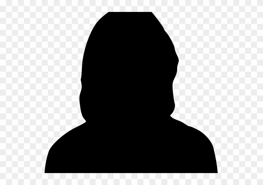 I Am A Christian Woman But I Believe In Marijuana - Female Silhouette Head Clipart