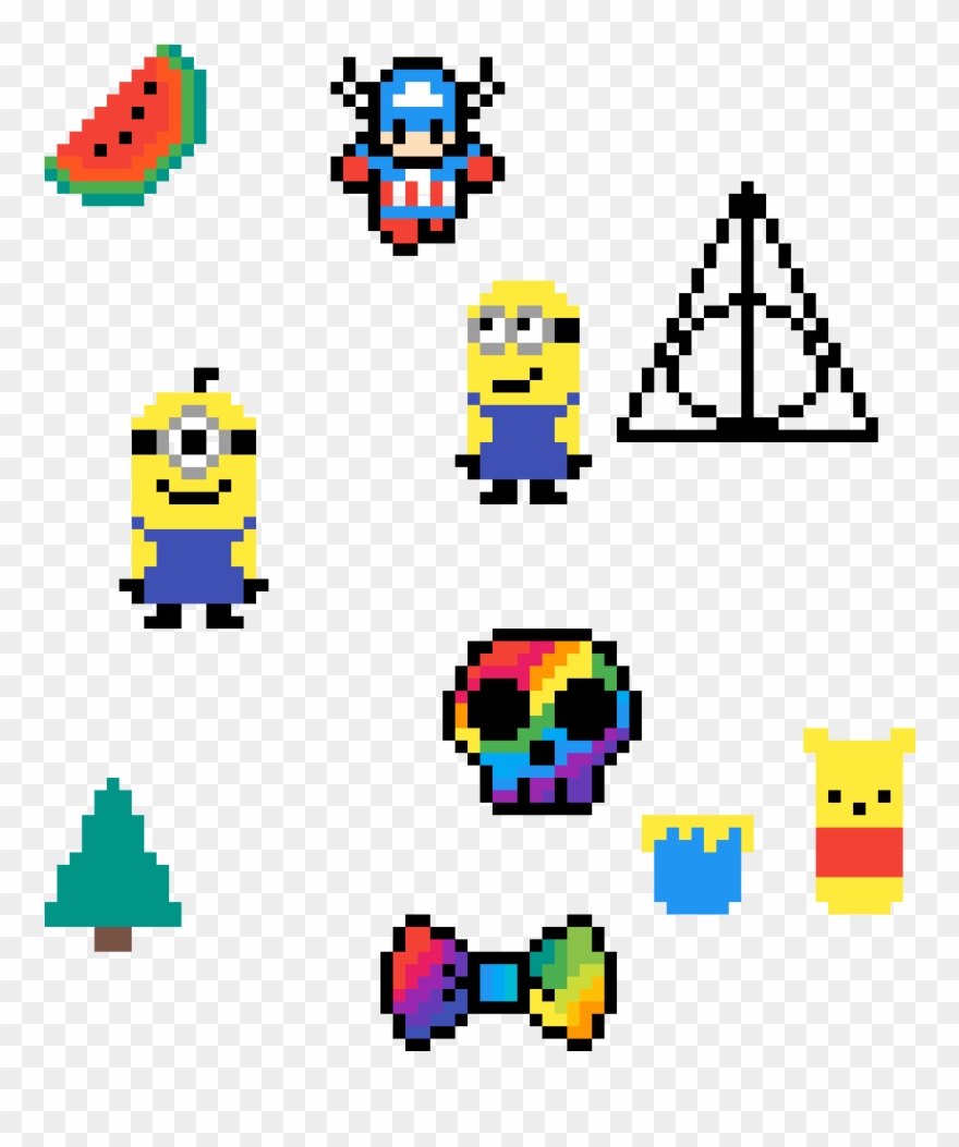 Pixel Art Homework - 8 Bit Bowtie Clipart