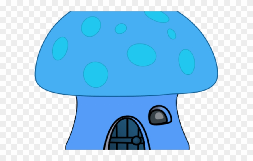 Mushroom Clipart Mushroom House - Easy To Draw Mushroom Houses - Png Download