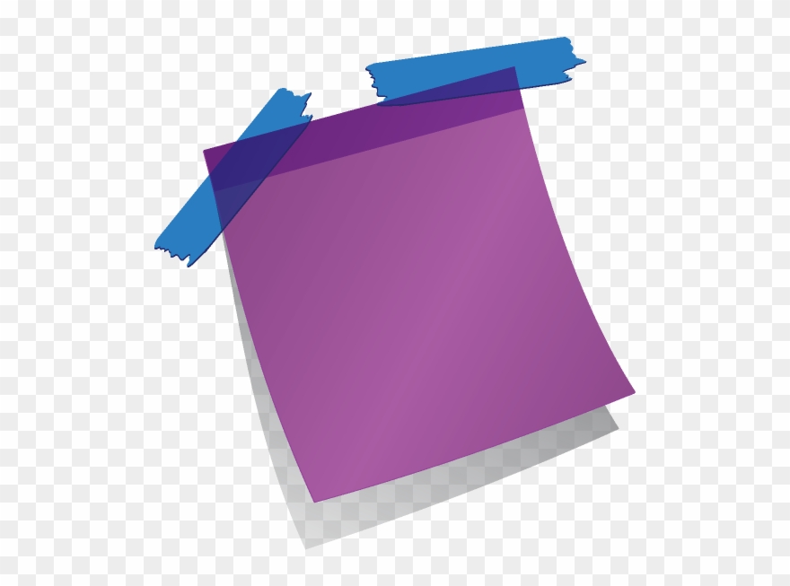 Download Purple Post It Notes Png Post It Purple Png Clipart