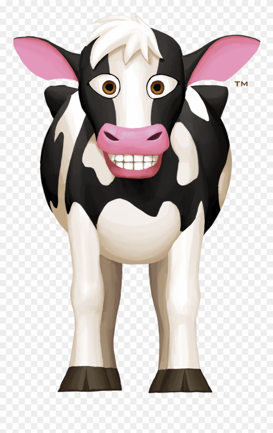 Angry Cow Clipart