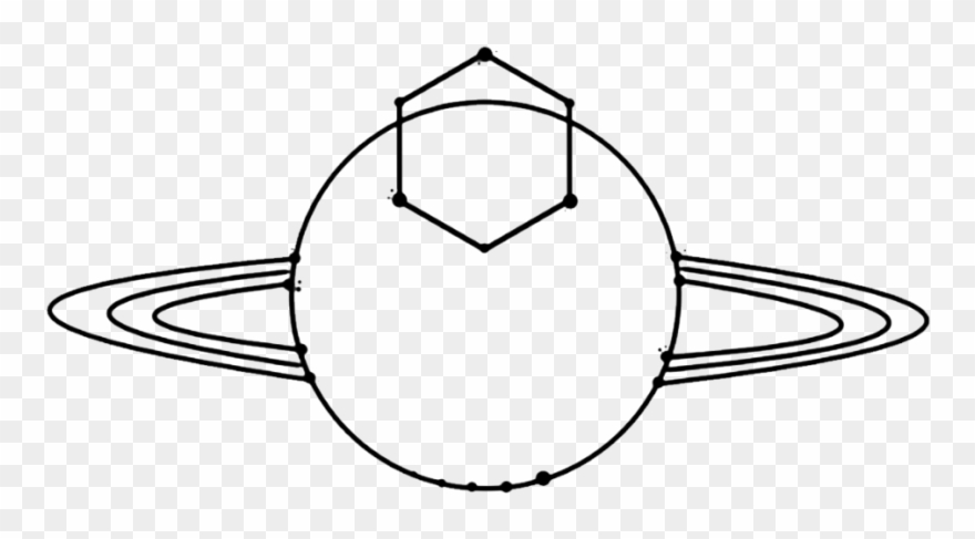 Saturn ✧ The Other Planets - 7 Concentric Circles Clipart