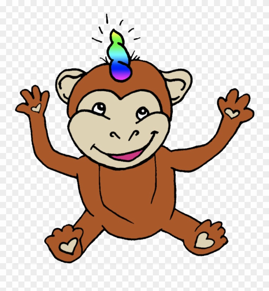 Cute Cartoon Monkey Png Photo Clipart