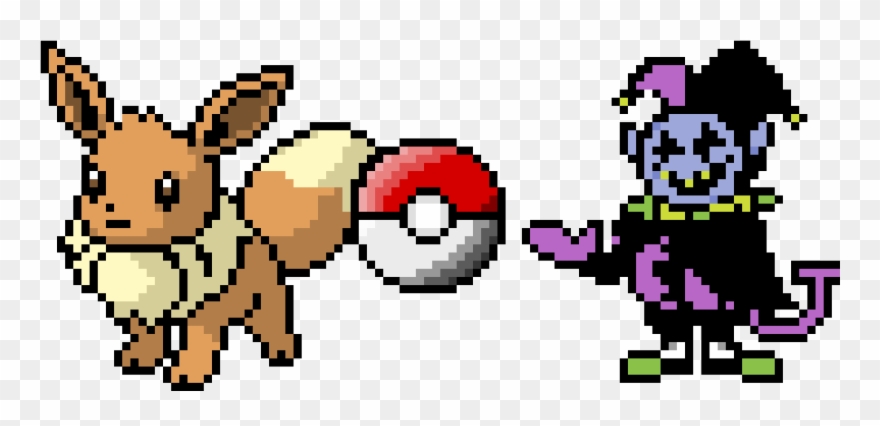 Trash - Jevil From Deltarune Clipart