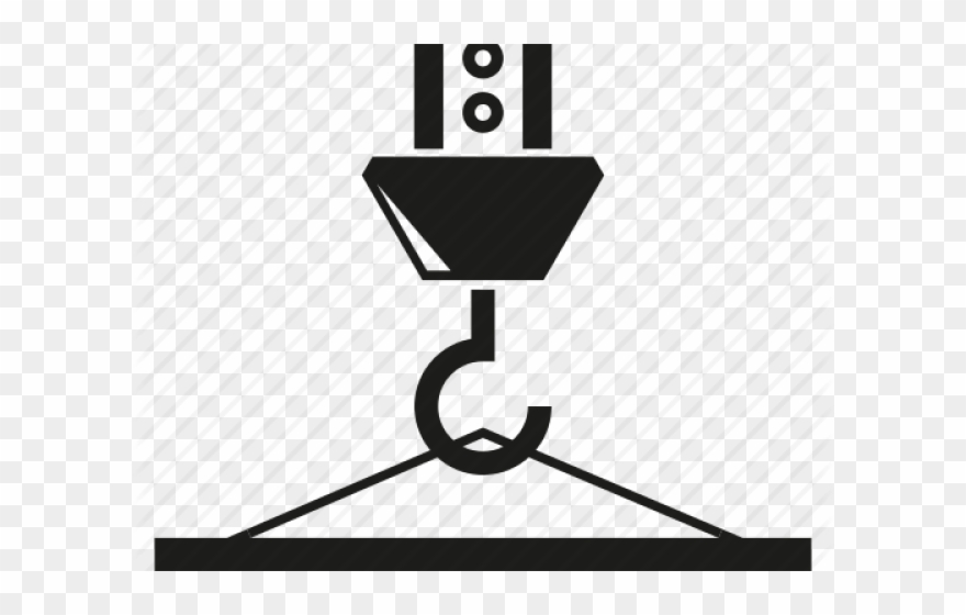Crane Clipart Crane Hoist - Illustration - Png Download