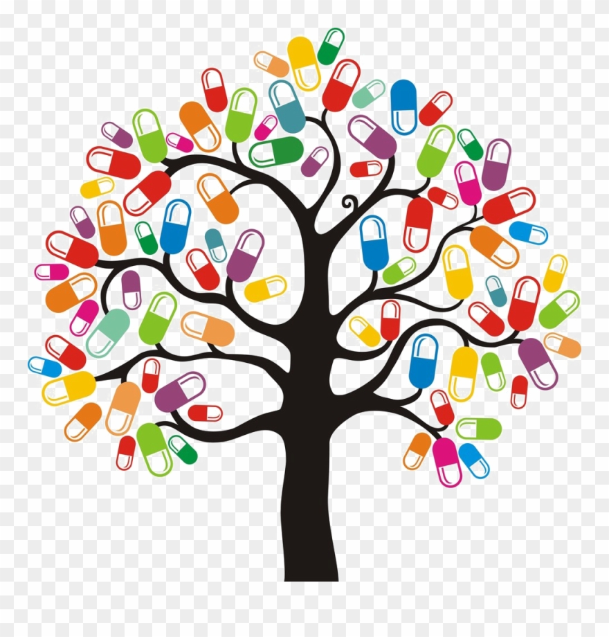 Pills Transparent - Pills Grow On Trees Clipart