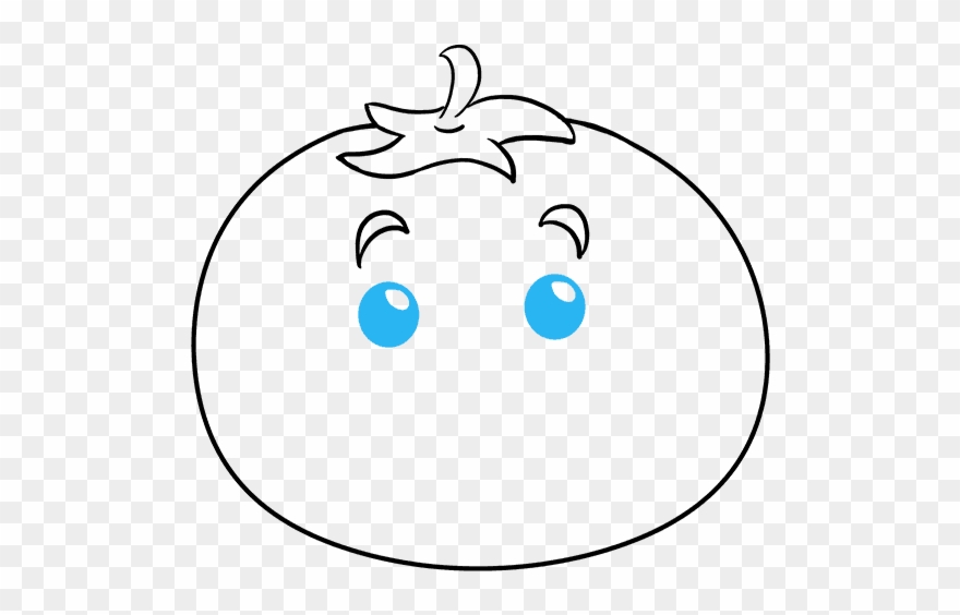 How To Draw Tomato - Brandon Indonesia Mencari Bakat Clipart