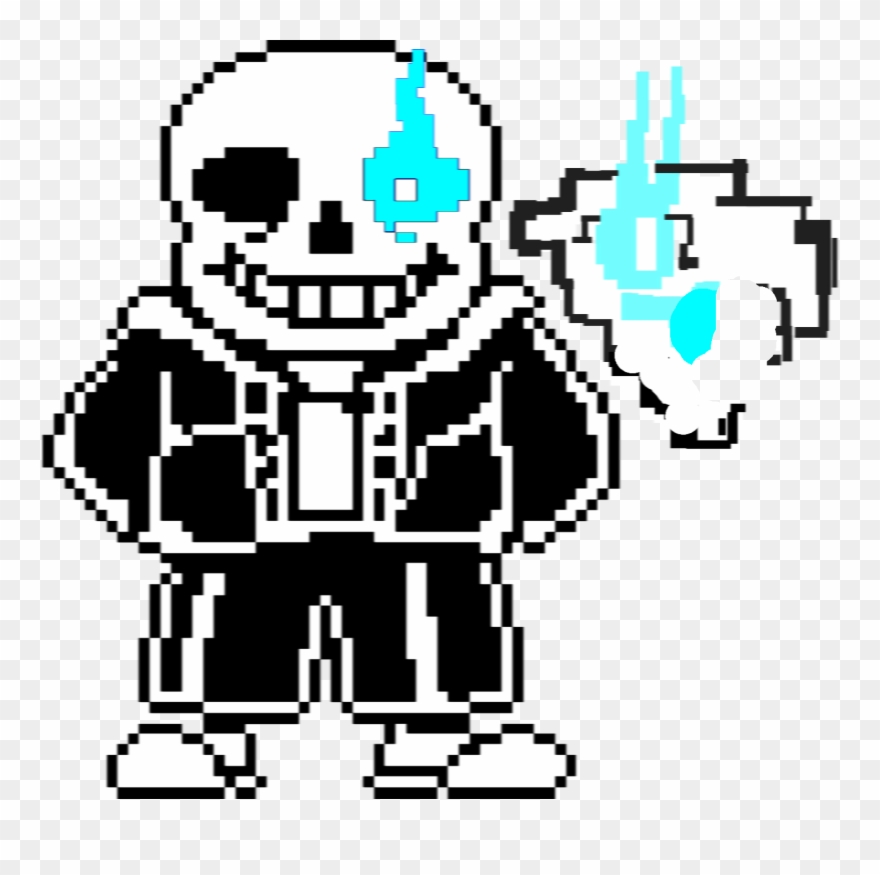 Sans The Skeleton Copy Png Megalovania Sans Memes - Undertale Sans Sprite Gif Clipart