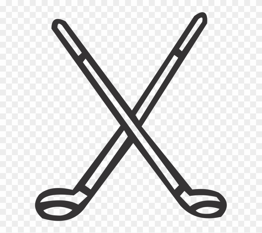 X-clubs No Ball - Field Hockey Icon Transparent Clipart