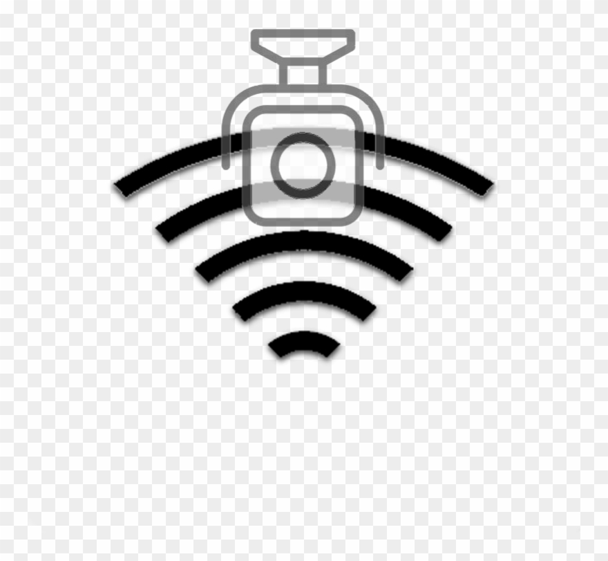 Wireless Cameras - Illustration Clipart