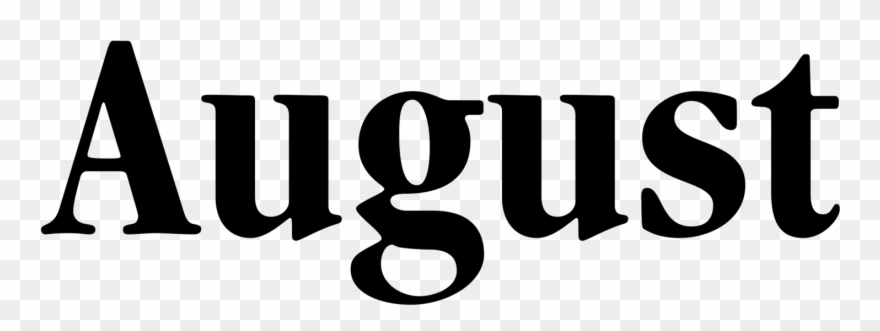 August Logo , Png Download - August Logo Clipart
