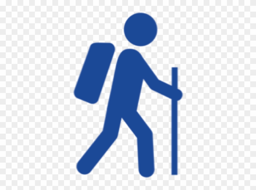 Hike A 14er - Transparent Png Hiking Clipart