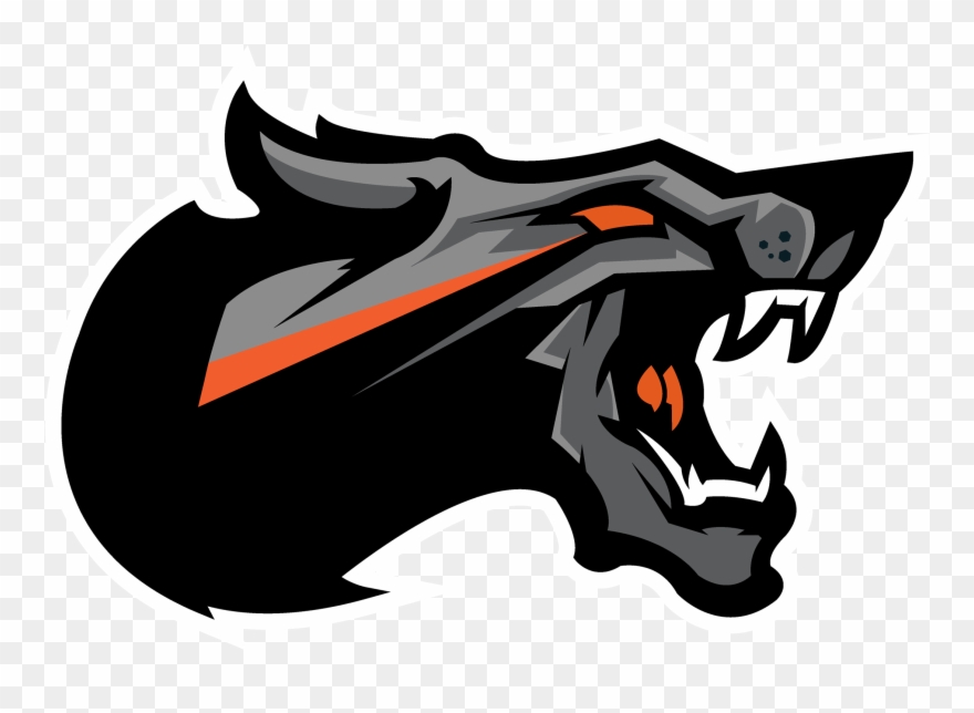 Dogma On Behance Wolves - Wolf Mascot Logo Png Clipart