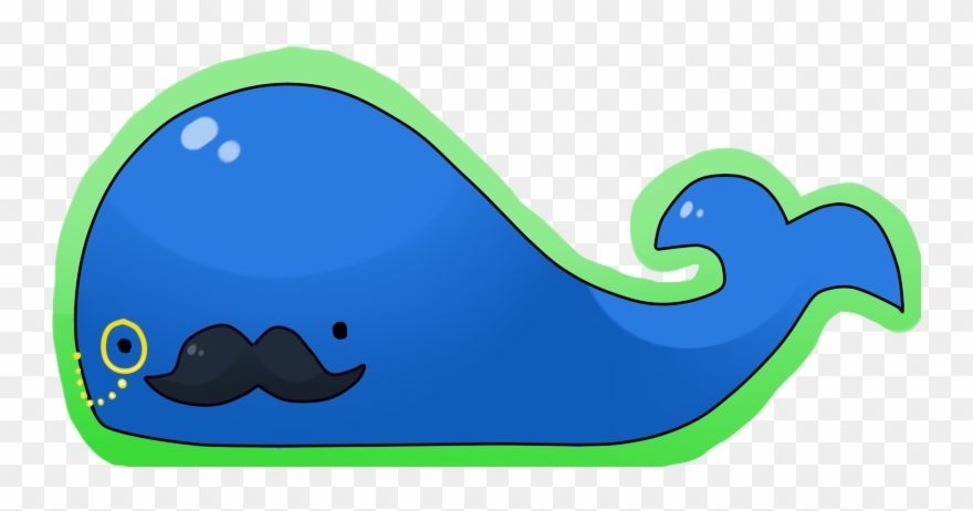 Cryptocurrency Traders Whales - Monocle Whale Clipart