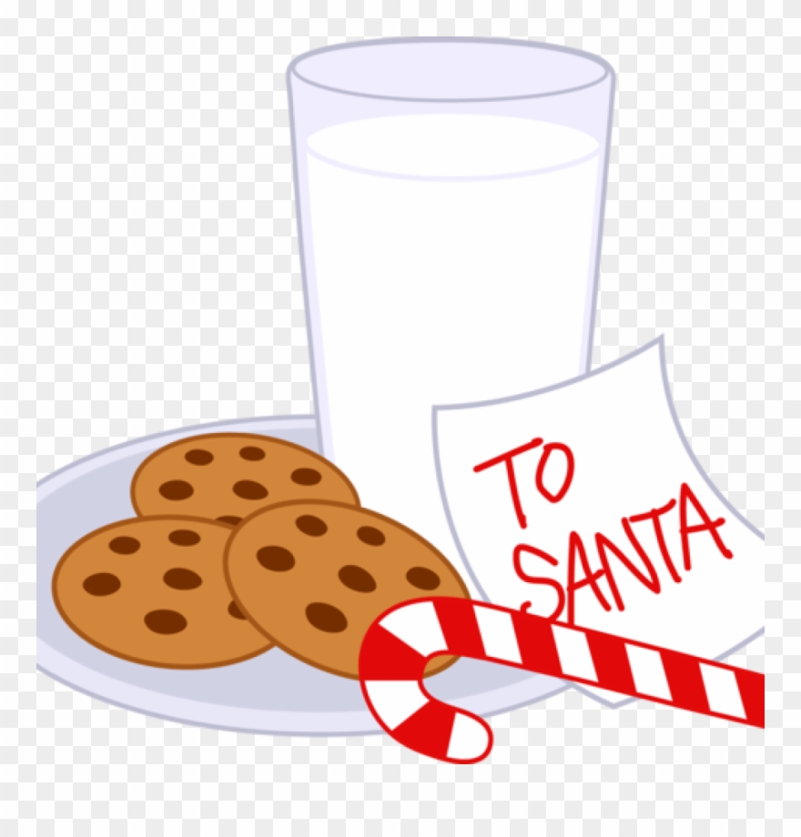 Santa Cookies Clip Art - Png Download