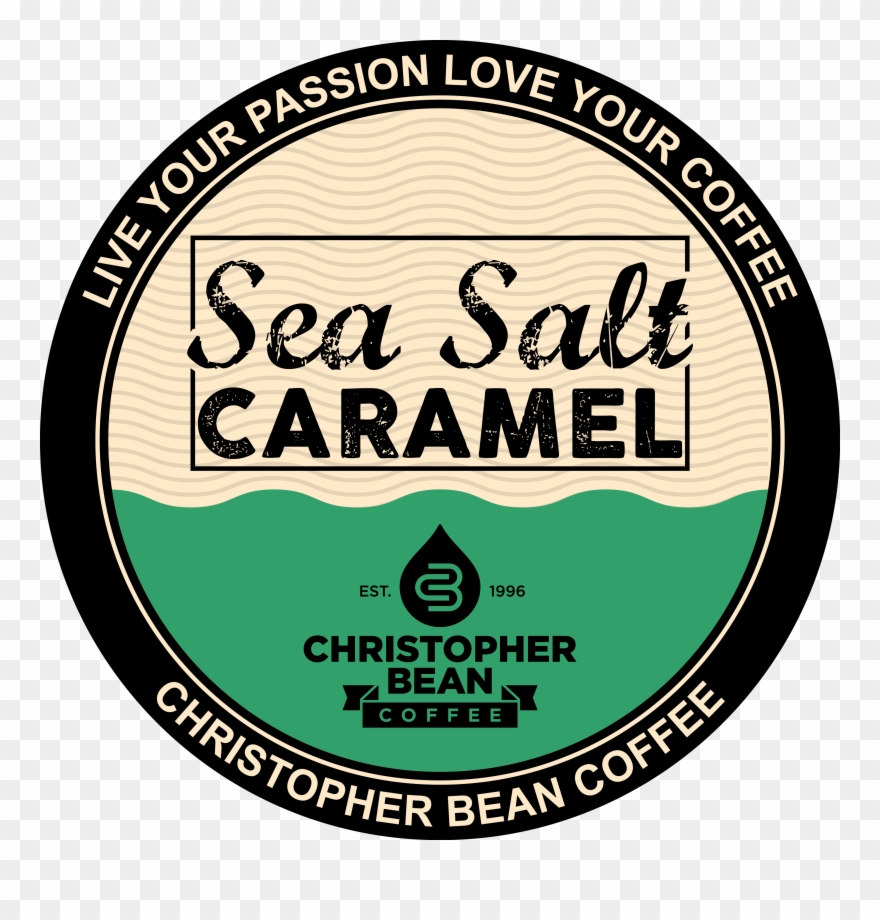 Sea Salt Caramel Single Cup - Circle Clipart