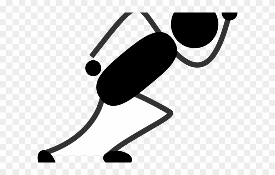 Man Clipart Stick - Stick Figure Running Png Transparent Png